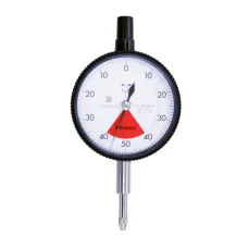 Dial Gauge, Flat Back, ISO Type One Revolution, Jewelled Bearing, Shockproof, 0,08mm, 0,001mm