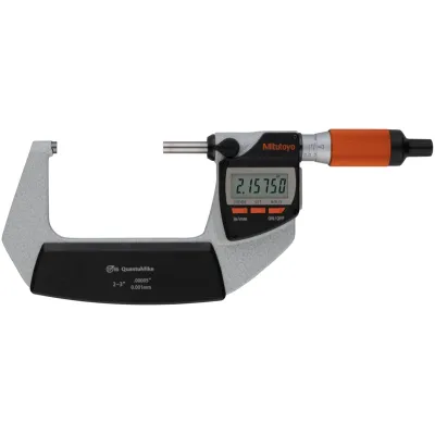 Цифровий мікрометр QuantuMike IP65 Inch/Metric, 2-3 ", з двонаправленим виходом 293-182-40 Mitutoyo