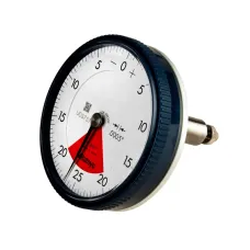 Dial Indicator, Back Plunger, AGD/ANSI 0,04", 0,0005", One Revolution Type, Shockproof