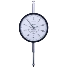 Dial Gauge, Flat Back, ISO Type Jewelled Bearing, Shockproof, 30mm, 0,01mm
