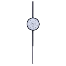 Dial Gauge, Flat Back, ISO Type Jewelled Bearing, Shockproof, 100mm, 0,01mm
