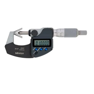 Digital 3 Flute V-Anvil Micrometer 0,05-0,6" 314-361-30 Mitutoyo