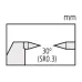 Point Micrometer with Carbide Tip 25-50mm, 30° Tip 112-214 Mitutoyo