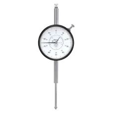 Dial Gauge, Flat Back, ANSI/AGD Type Jewelled Bearing, Shockproof, 2", 0,001"