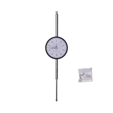 Dial Gauge, Flat Back, ANSI/AGD Type Jewelled Bearing, Shockproof, 3", 0,001"