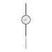 Dial Indicator, Flat Back, AGD/ANSI 4", 0,001", Shockp., Coax. Rev. Counter 3428SB-19 Mitutoyo Dial Indicator, Flat Back, AGD/ANSI 4", 0,001", Shockp., Coax. Rev. Counter 3428SB-19 Mitutoyo