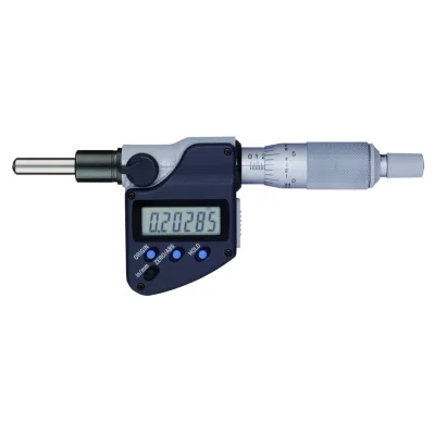 Цифровая микрометрическая головка, IP65, шпиндель SR4 0-1", гладкий стержень 0,5" 350-383-30 Mitutoyo