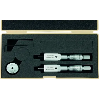 2-Point Internal Micrometer Holtest Set 2-3mm (2 pcs.) 368-906 Mitutoyo