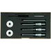 3-Point Internal Micrometer Holtest Set 6-12mm (3 pcs.) 368-911 Mitutoyo 3-Point Internal Micrometer Holtest Set 6-12mm (3 pcs.) 368-911 Mitutoyo