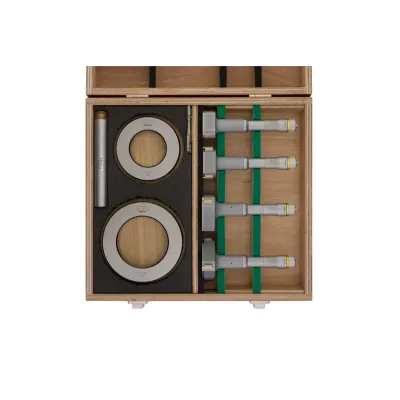 3-Point Internal Micrometer Holtest Set 50-100mm (4 pcs.) 368-914 Mitutoyo