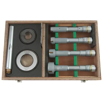 3-Point Internal Micrometer Holtest Set 0,8-2" (4 pcs.) 368-918 Mitutoyo