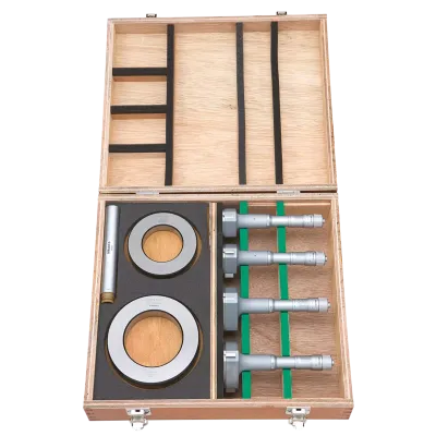 3-Point Internal Micrometer Holtest Set 50-100mm (4 pcs.), Economy Set 368-993 Mitutoyo