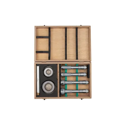 3-Point Internal Micrometer Holtest Set 0,8-2" (4 pcs.), Economy Set 368-996 Mitutoyo