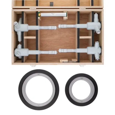 3-Point Internal Micrometer Holtest Set 4-8" (4 pcs.), Economy Set 368-998 Mitutoyo