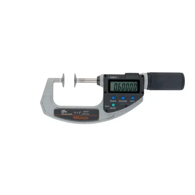 Цифровий дисковий мікрометр QuickMike, IP65 Inch/Metric, 0-1,2", Disk=20mm 369-421-20 Mitutoyo