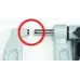 Sheet Metal Micrometer 0-1", Flat Anvil/Spindle, 6" Throat 118-129 Mitutoyo