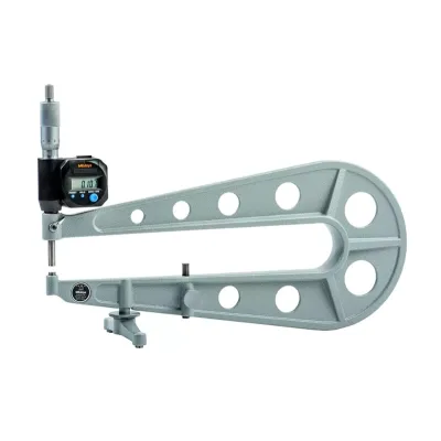 Digital Sheet Metal Micrometer 0-25mm, 300mm Throat 389-514 Mitutoyo