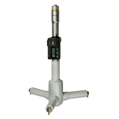 Digital 3-Point Internal Micrometer 9-10", IP65, TIN, Inch/Metric 468-279 Mitutoyo