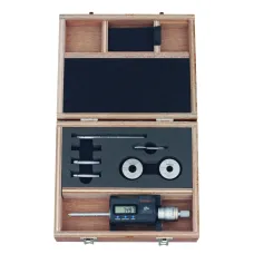 Digital 3-Point Internal Micrometer Set 6-12mm, Interchange. Head IP65, TIN