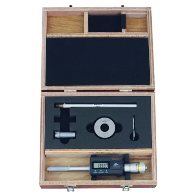 Digital 3-Point Internal Micrometer Set 12-20mm, Interchange. Head IP65, TIN 468-972 Mitutoyo