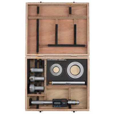 Digital 3-Point Internal Micrometer Set 20-50mm, Interchange. Head IP65, TIN 468-973 Mitutoyo