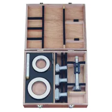 Digital 3-Point Internal Micrometer Set 50-100mm, Interchange. Head IP65, TIN