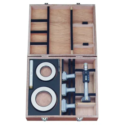 Digital 3-Point Internal Micrometer Set 50-100mm, Interchange. Head IP65, TIN 468-974 Mitutoyo