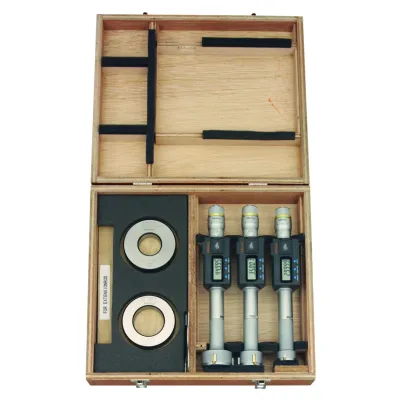 Digital 3-Point Internal Micrometer Set 25-50mm, Complete Unit, IP65, TIN 468-983 Mitutoyo