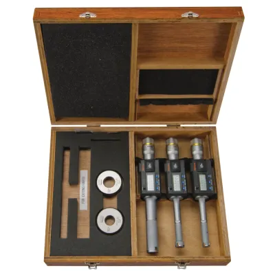 Digital 3-Point Internal Micrometer Set 0,5-1", Complete Unit, IP65, TIN 468-987 Mitutoyo