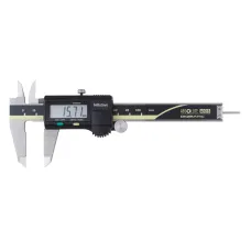 Digital ABS AOS Caliper 0-100mm, Rod, Thumb Roller, Data Outp.