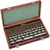 Gauge Block Set, Metric, Ins. Cert., ISO 112 Blocks, Grade 0, Steel 516-938-10 Mitutoyo