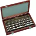 Gauge Block Set, Metric, Ins. Cert., ISO 103 Blocks, Grade 0, Steel 516-942-10 Mitutoyo
