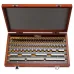 Gauge Block Set, Metric, JCSS Cert., ISO 87 Blocks, Grade K, Steel 516-945-60 Mitutoyo