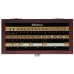Gauge Block Set, Metric, Ins. Cert., ISO 32 Blocks, Grade 1, Steel 516-967-10 Mitutoyo Gauge Block Set, Metric, Ins. Cert., ISO 32 Blocks, Grade 1, Steel 516-967-10 Mitutoyo