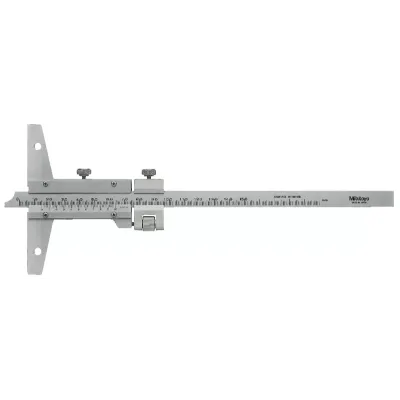 Vernier Depth Gauge 0-600mm, 0,02mm, Fine adjustment 527-104 Mitutoyo