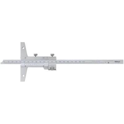 Vernier Depth Gauge 0-200mm, 0,02mm, Fine adjustment 527-102 Mitutoyo