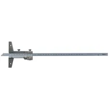 Vernier Depth Gauge 0-300mm, 0,02mm, Fine adjustment
