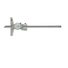 Dial Depth Gauge 0-200mm, 0,05mm, Fine adjustment