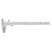 Vernier Caliper,Carbide Jaw Outs. 0-200mm, 0,05mm, Metric 530-321 Mitutoyo Vernier Caliper,Carbide Jaw Outs. 0-200mm, 0,05mm, Metric 530-321 Mitutoyo