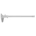 Vernier Caliper,Carbide Jaw Outs. 0-300mm, 0,05mm, Metric 530-322 Mitutoyo