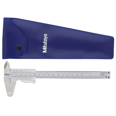 Vernier Caliper with Thumb Clamp 0-150mm/0-6", 0,05mm, Metric/Inch 531-122 Mitutoyo