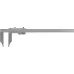 Vernier Caliper, Long Jaw, Fine Adjust. 0-300mm, 0,05mm, Metric/Inch 534-101 Mitutoyo