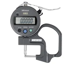 ABS Digital Thickness Gauge with ID-S Inch/Metric, 0-0,47", 0,0005", Tube Thickness