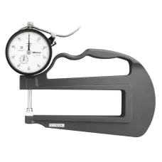 Dial Indicator Thickness Gauge 0-1", 0,001" 4,72" Throat, Ceramic Contact Elements