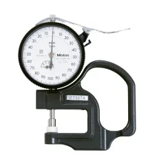 Dial Indicator Thickness Gauge 0-1mm, 0,001mm, Standard, Ceramic Contact Elements