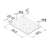 Special base plate 605 x 840 x 15 CRYSTA-Apex V 574 K551187 Mitutoyo