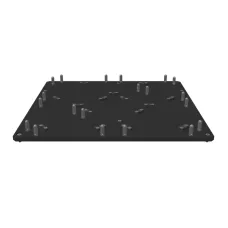 4-кратна завантажувальна приймальна пластина MiStar CMM fixtures, серія eco-fix, Pallet Receiver System PRS