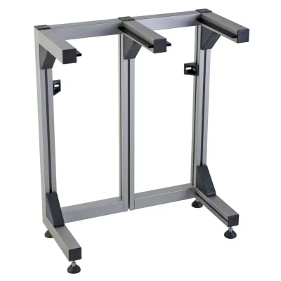 Rack for two pallets CMM fixtures, eco-fix series, Pallet Receiver System PRS K551342 Mitutoyo