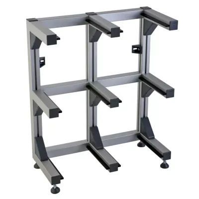 Rack for six pallets CMM fixtures, eco-fix series, Pallet Receiver System PRS K551344 Mitutoyo