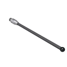 Куля з алмазним покриттям Stylus M3 3,05 мм, твердосплавний шток Ø2 мм, основа з нержавіючої сталі Ø4 мм, L50 мм, ML42,5 мм